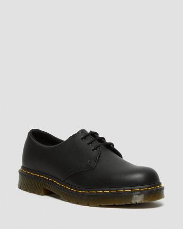 Zapatos De Trabajo Dr Martens 1461 Slip Resistant Cuero Hombre Negros | MX 17CTV